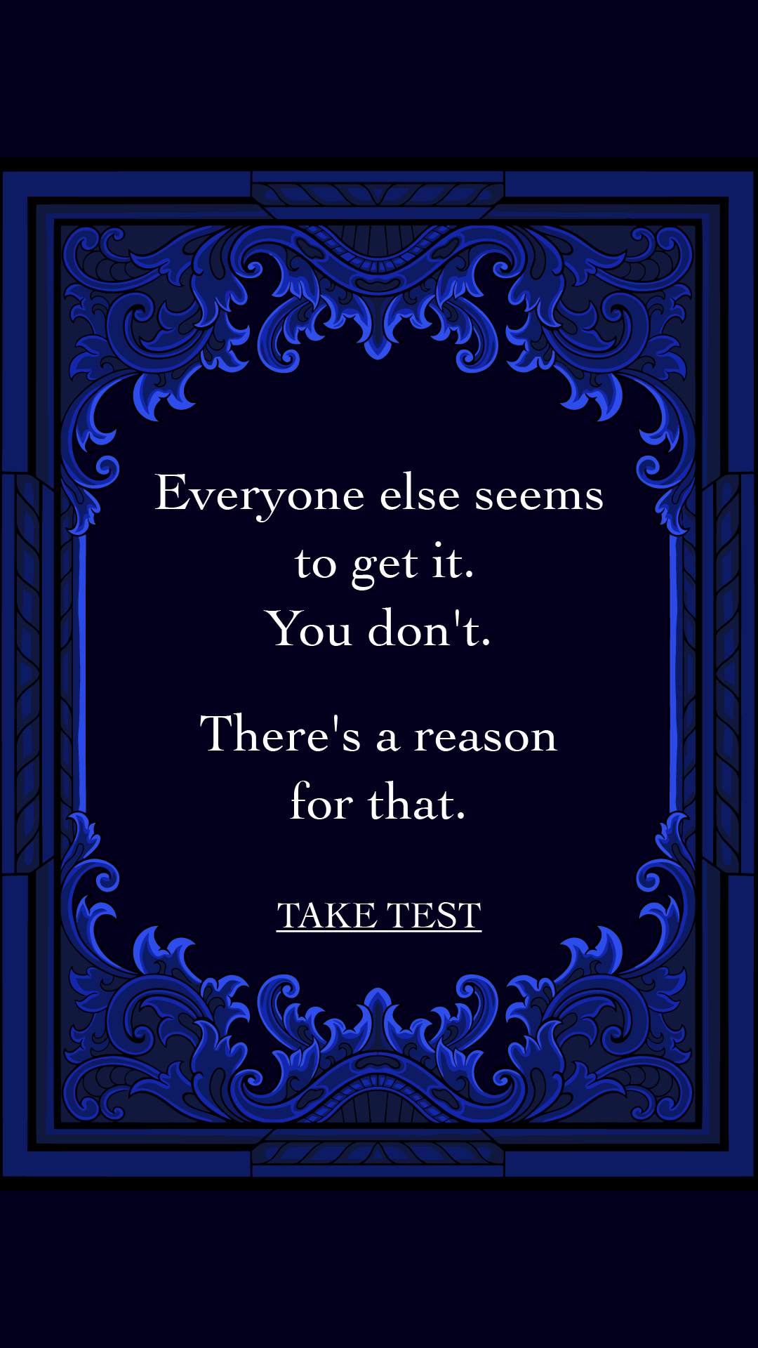 Personality Type Facebook ad