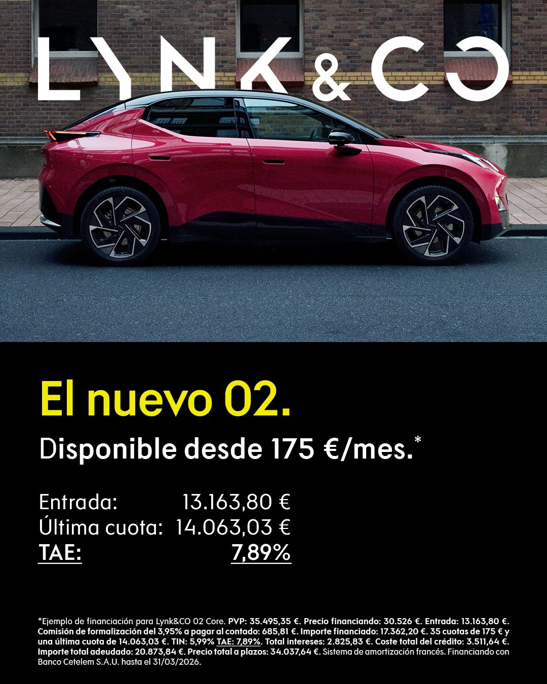 Lynk & Co Facebook ad: El nuevo 02.