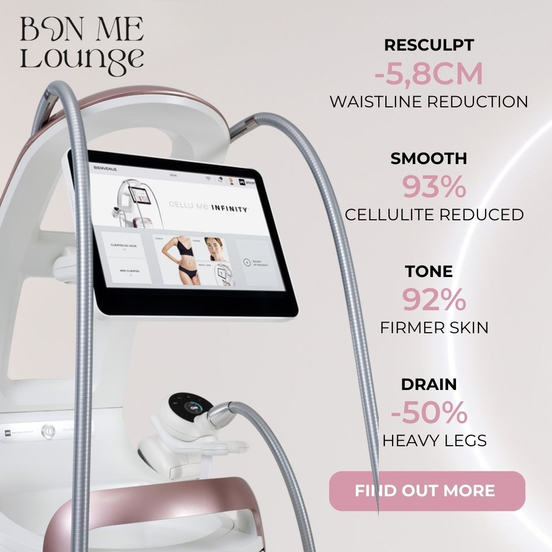 Bon Me Lounge Facebook ad: Book now