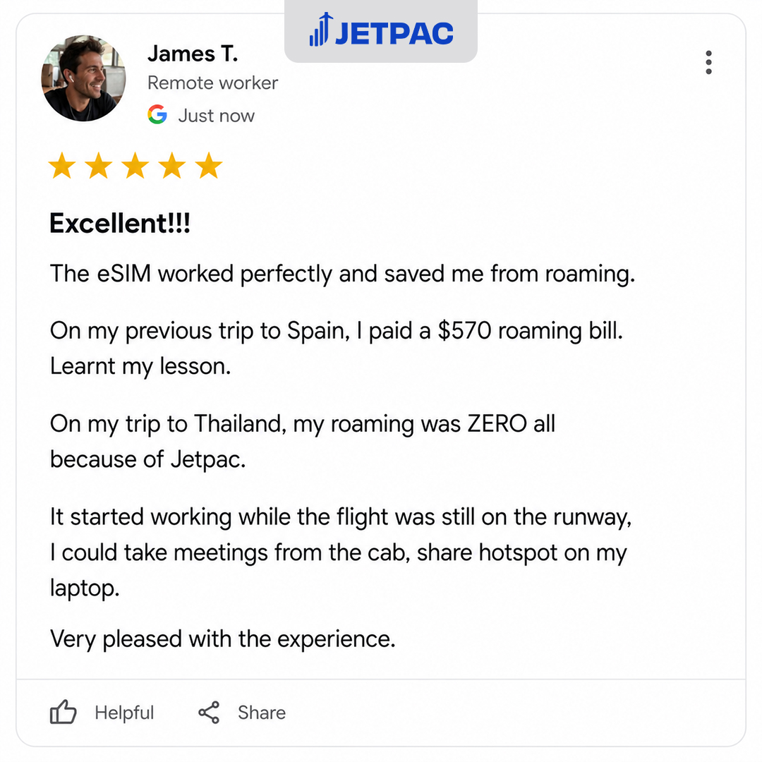 Jetpac Facebook ad
