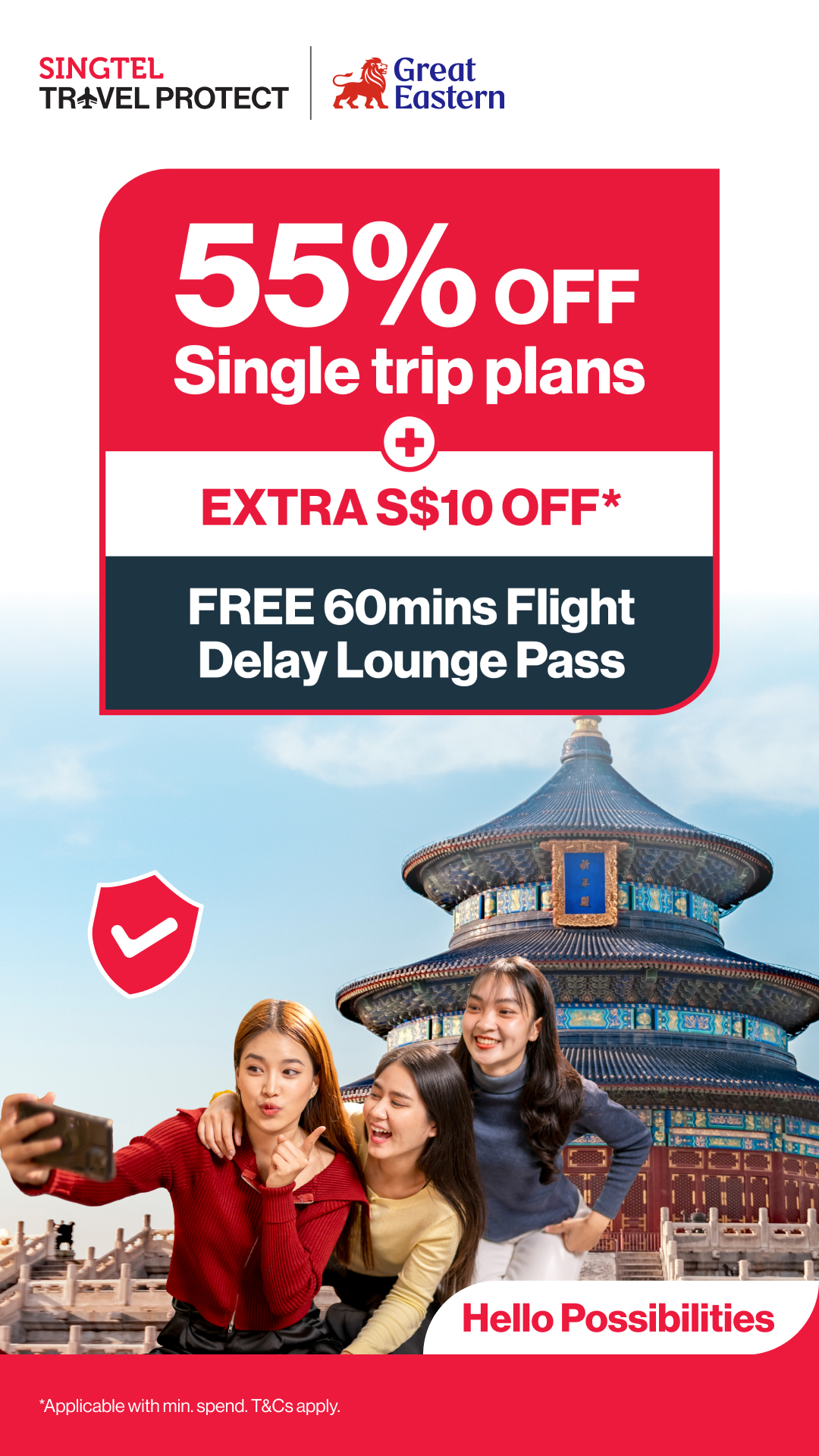 Singtel Facebook ad