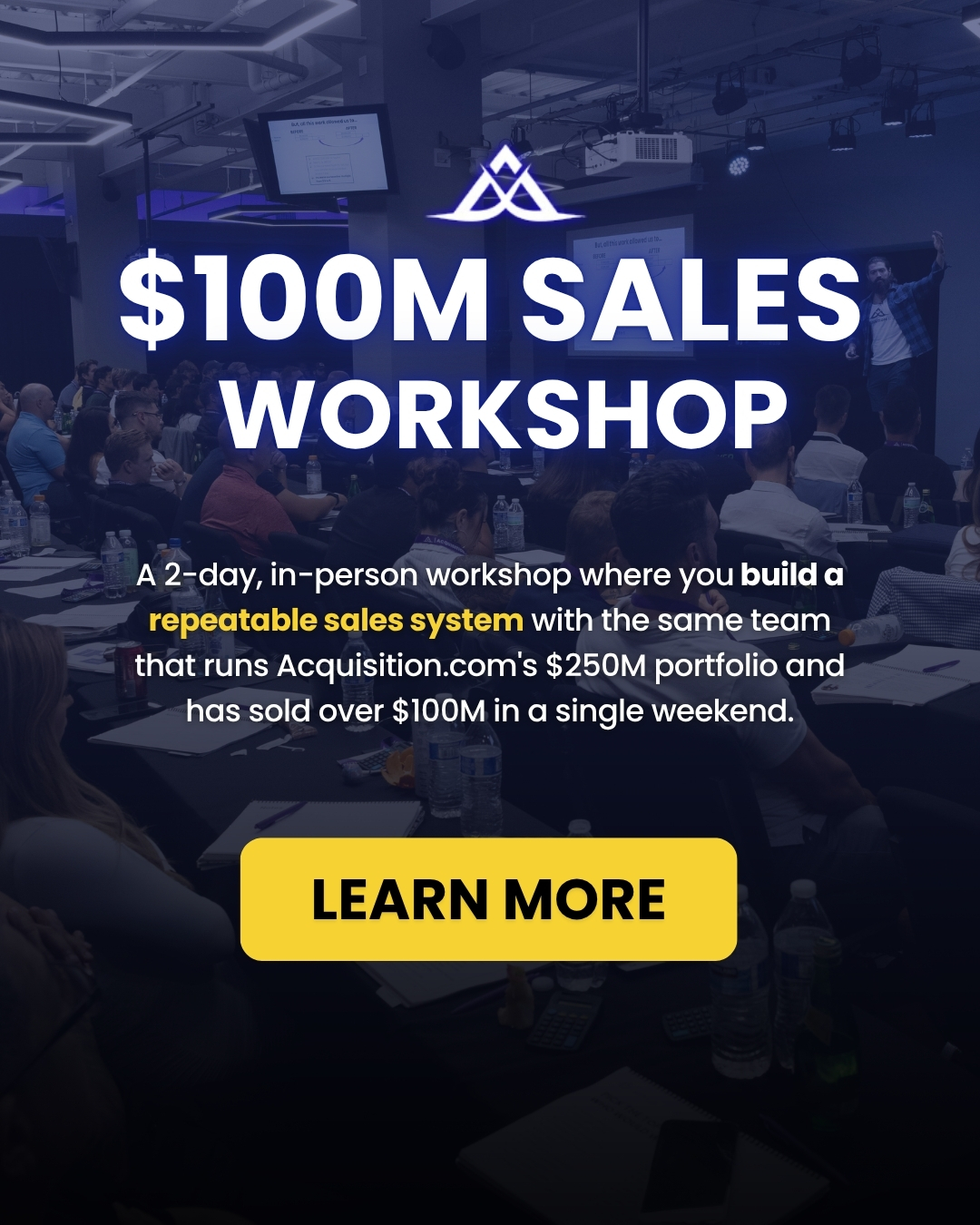 Alex Hormozi Facebook ad