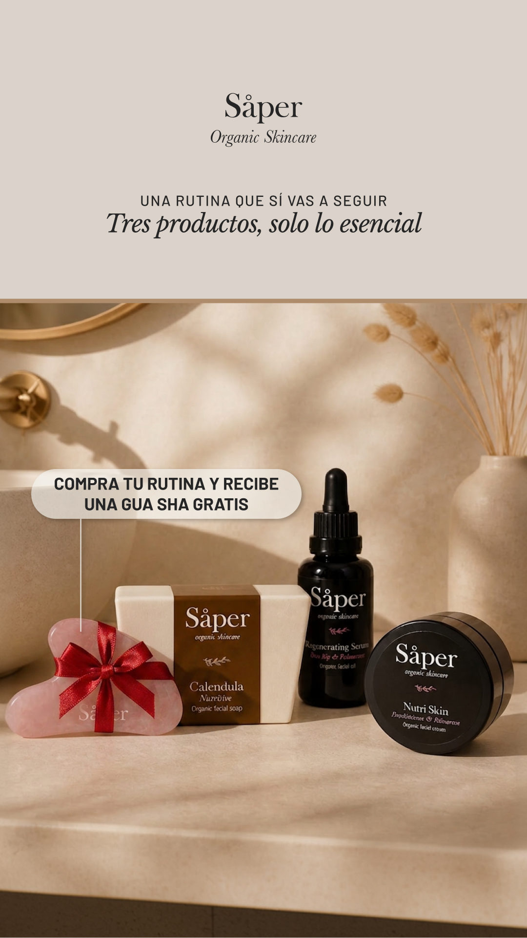 Såper Organic Skincare Facebook ad
