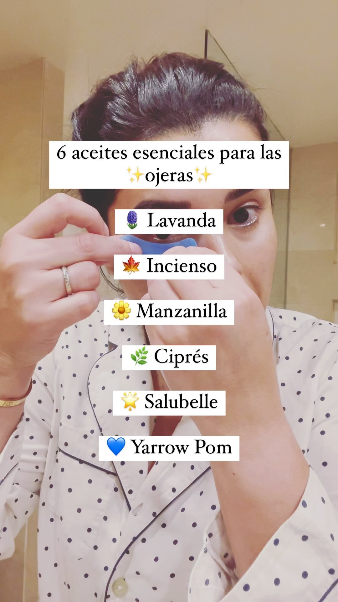 Natur Öl Facebook ad: ¿Luchando contra las ojeras?