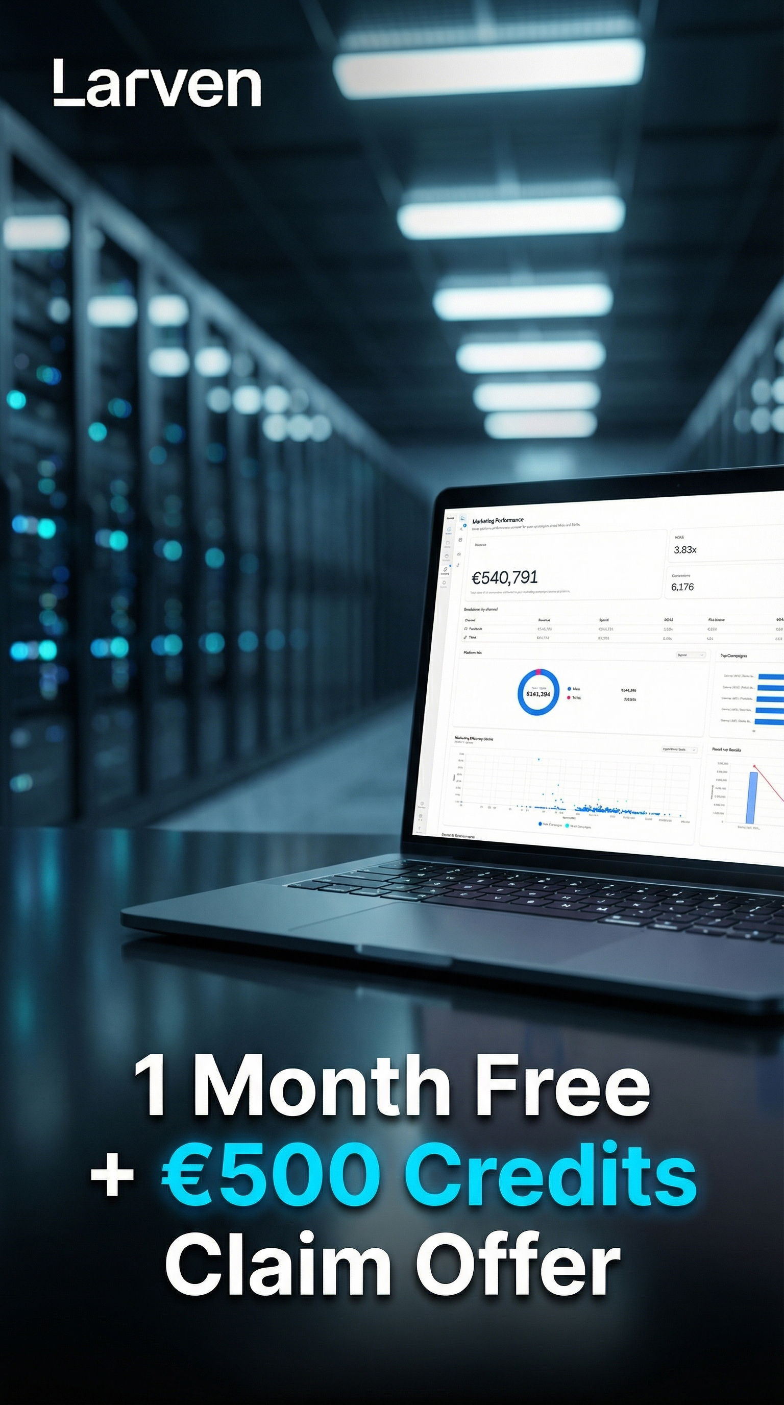 Larven AI Facebook ad
