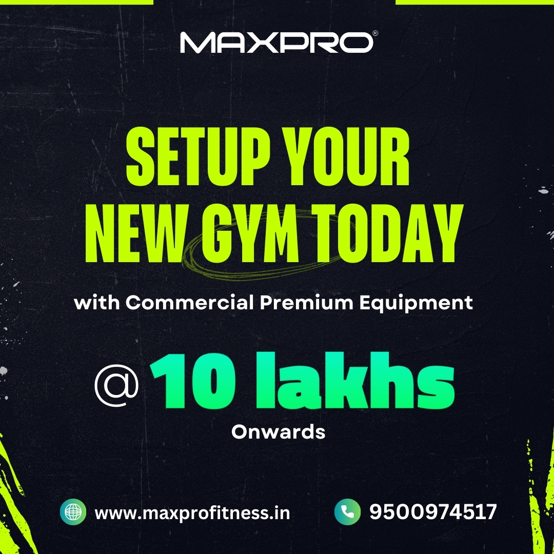 Maxpro Fitness Equipments Facebook ad