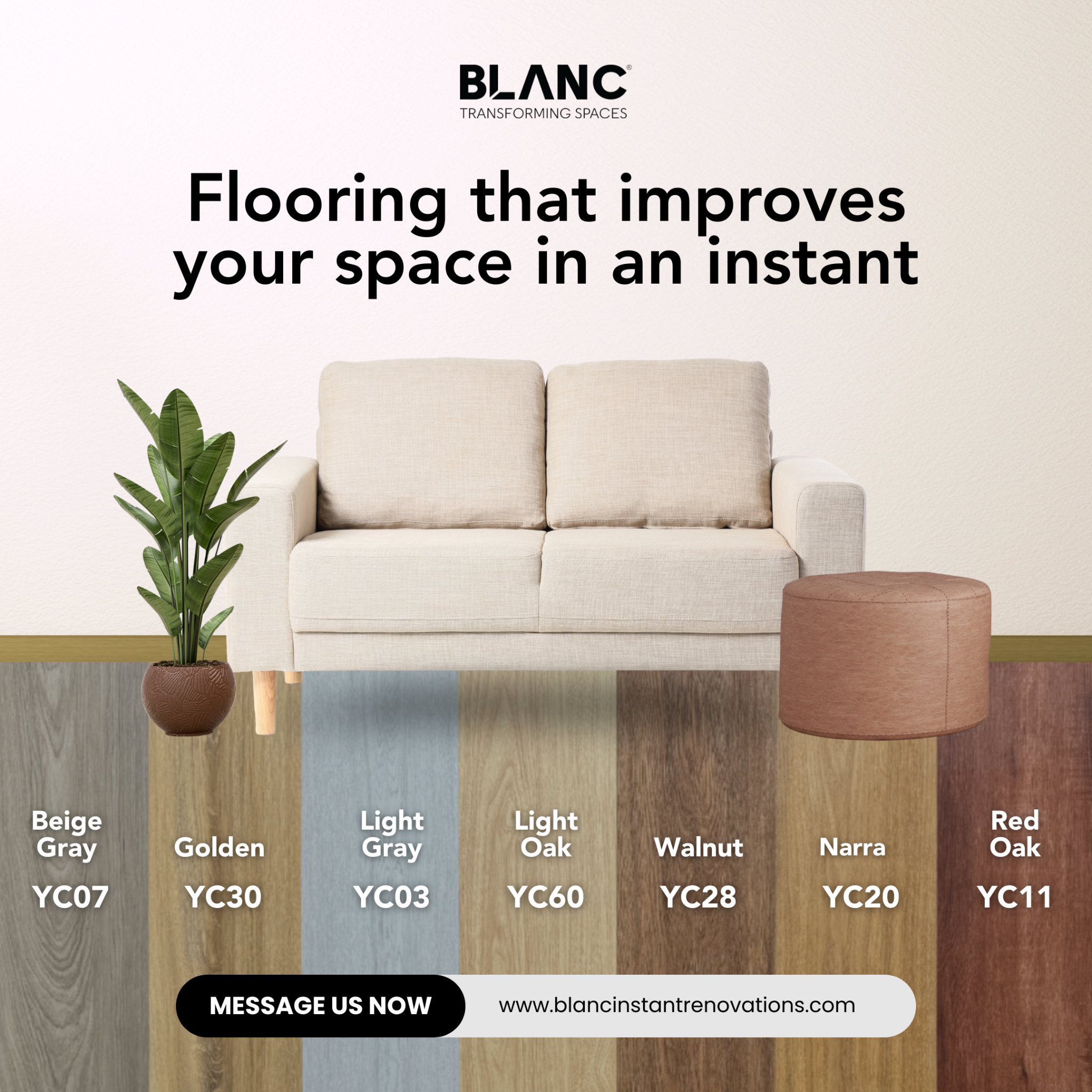 Blanc Instant Renovations Cebu Facebook ad