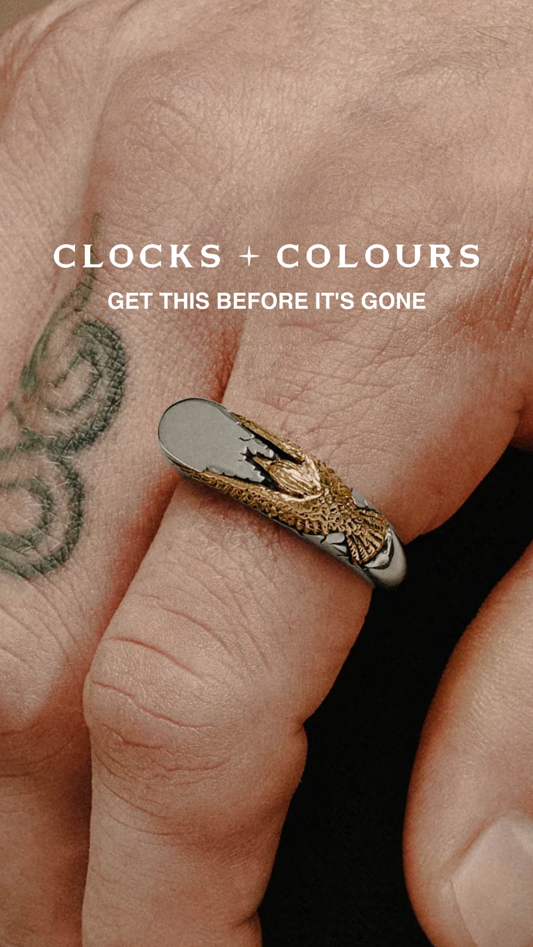 Clocks + Colours Facebook ad