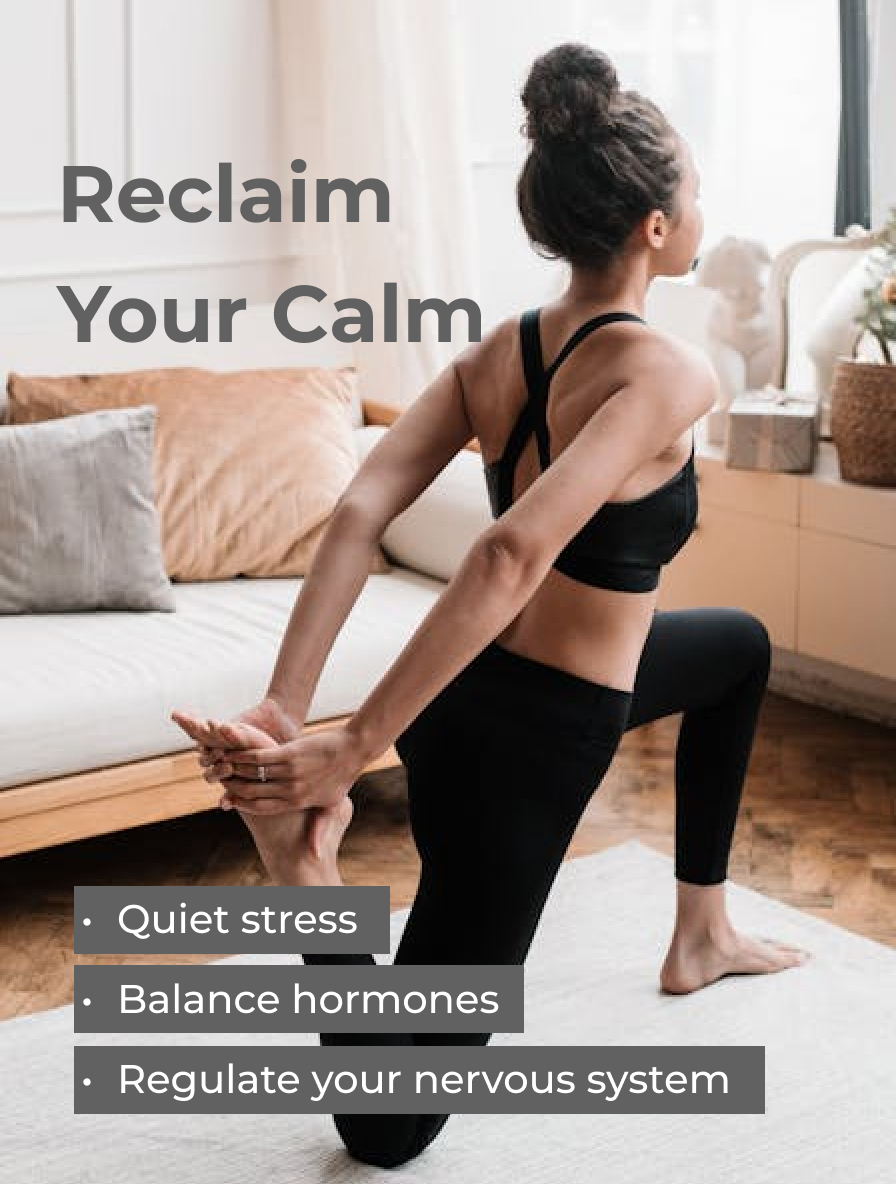 Aegis Formulas Facebook ad: Calm Your Body. Clear Your Head.