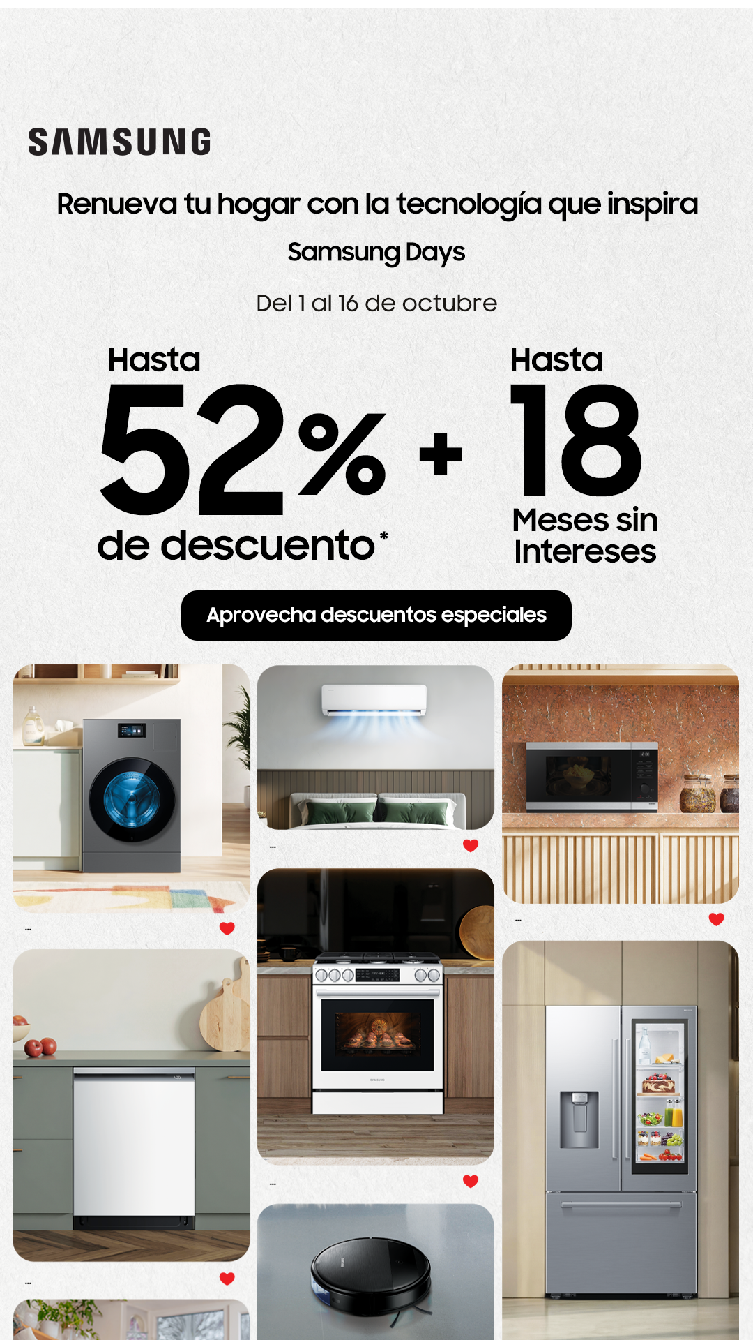 Sears México Facebook ad: ¡En tienda y en línea!