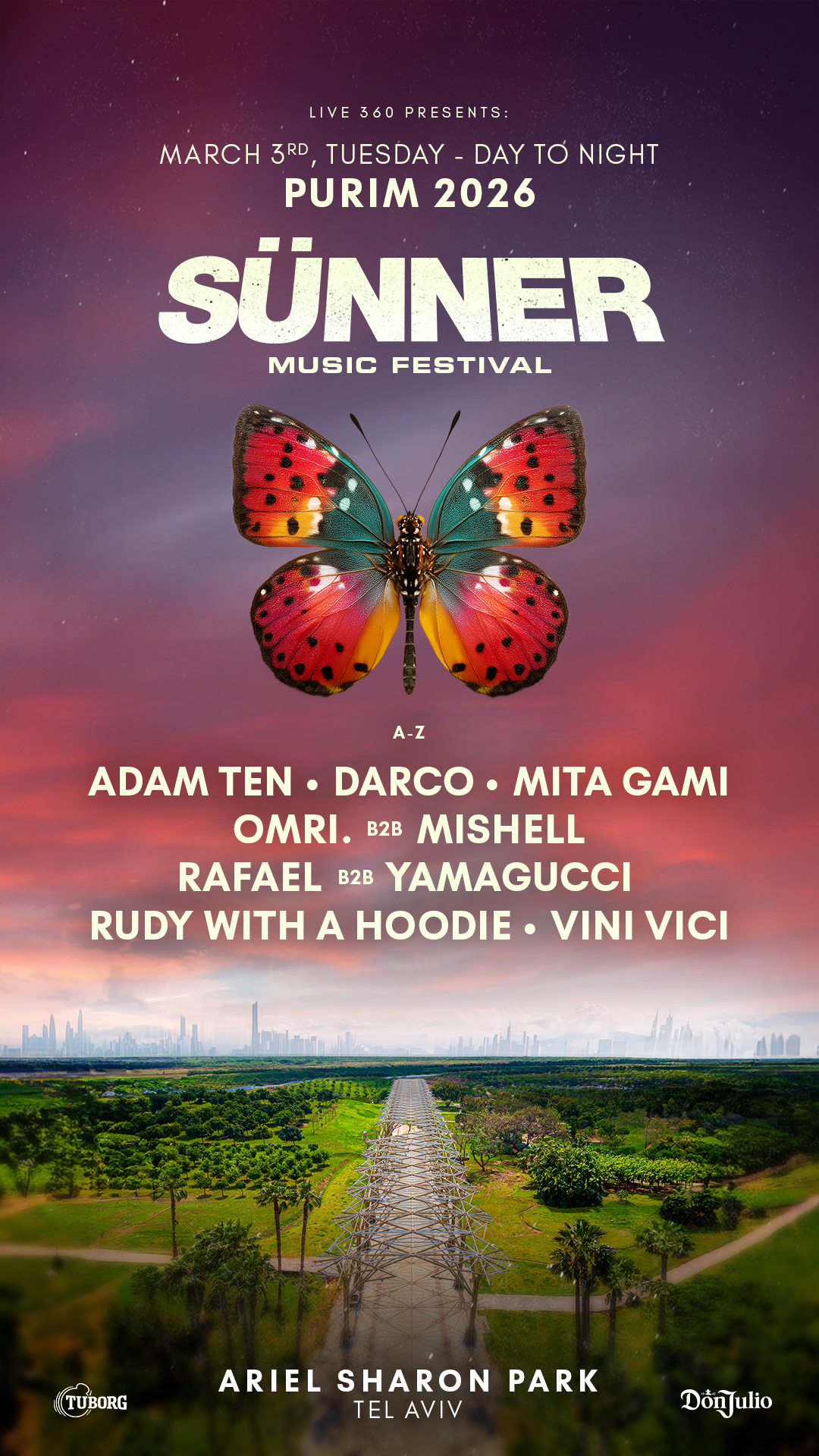 Sünner music festival Facebook ad from Jan 11, 2026