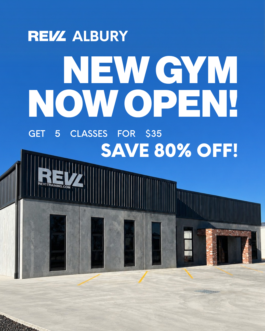 REVL Training Albury Facebook ad
