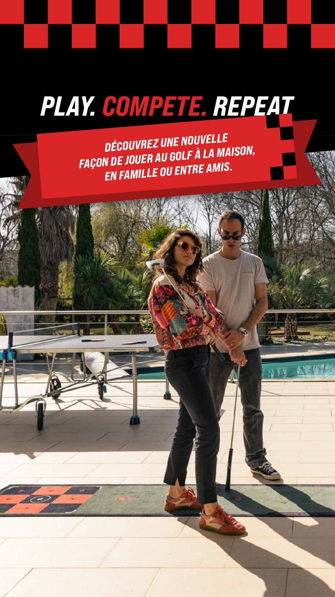 Wellputt Golf Facebook ad