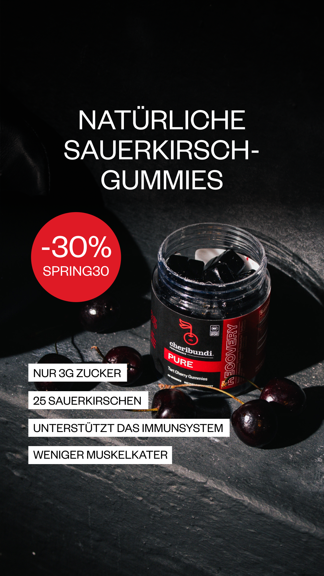 Cheribundi Europe Facebook ad