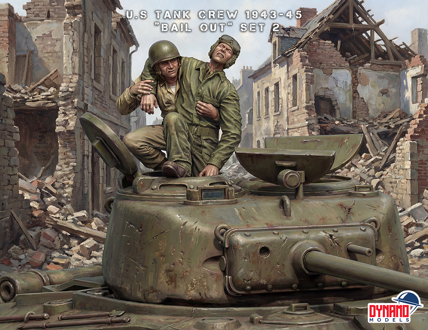 Dynamo-models Facebook ad: Nouveau set BAIL OUT, U.S Tank Crew 1943-45…