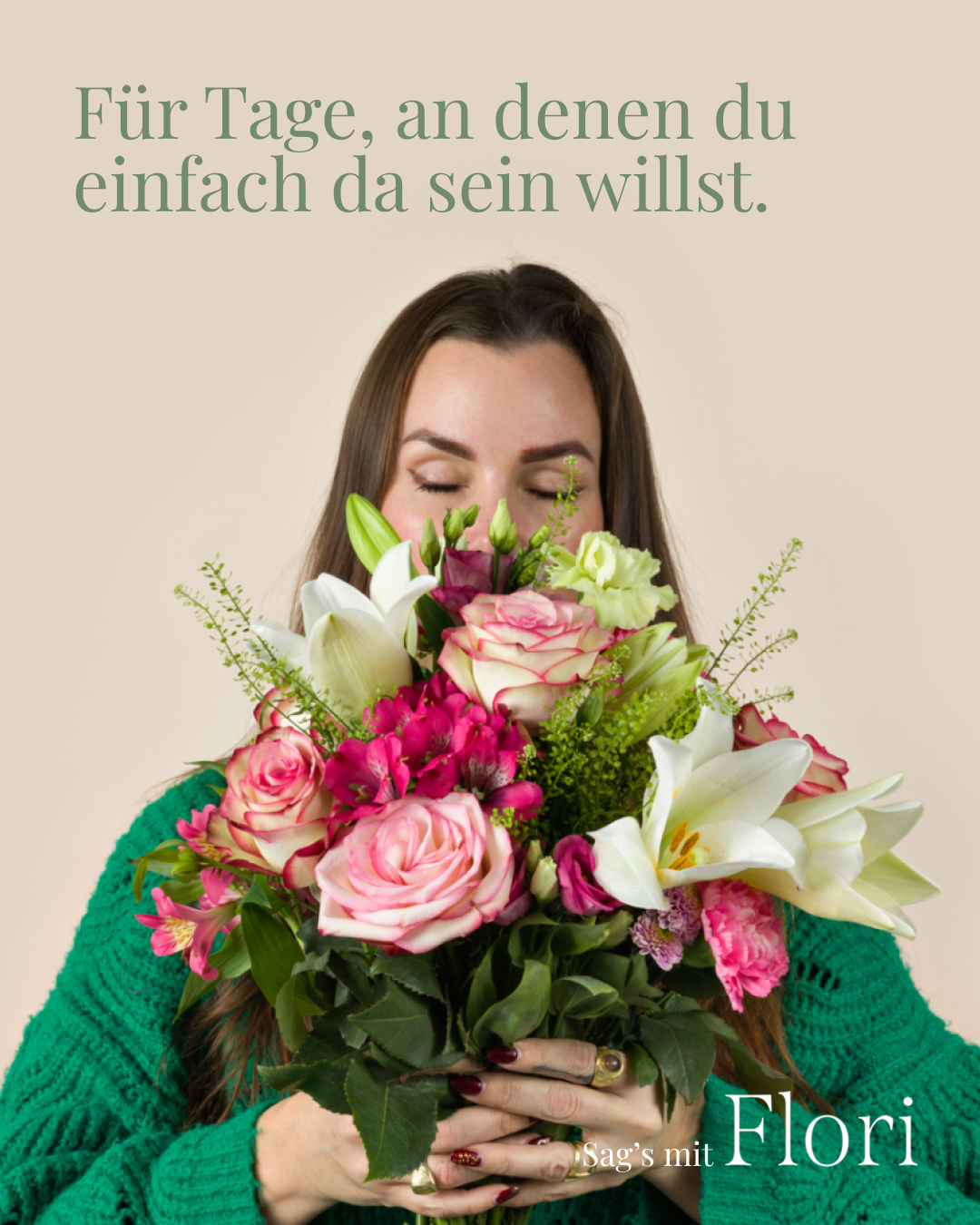 Flori.at Facebook ad: Gratis geliefert in ganz Österreich