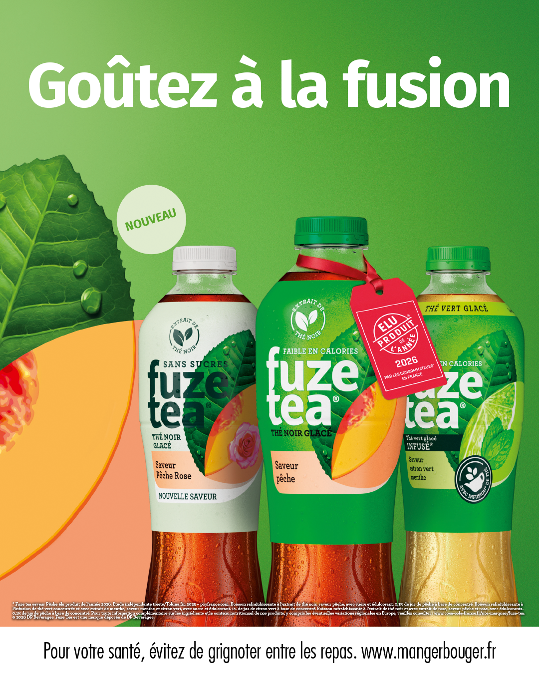 Fuze Tea Europe Facebook ad