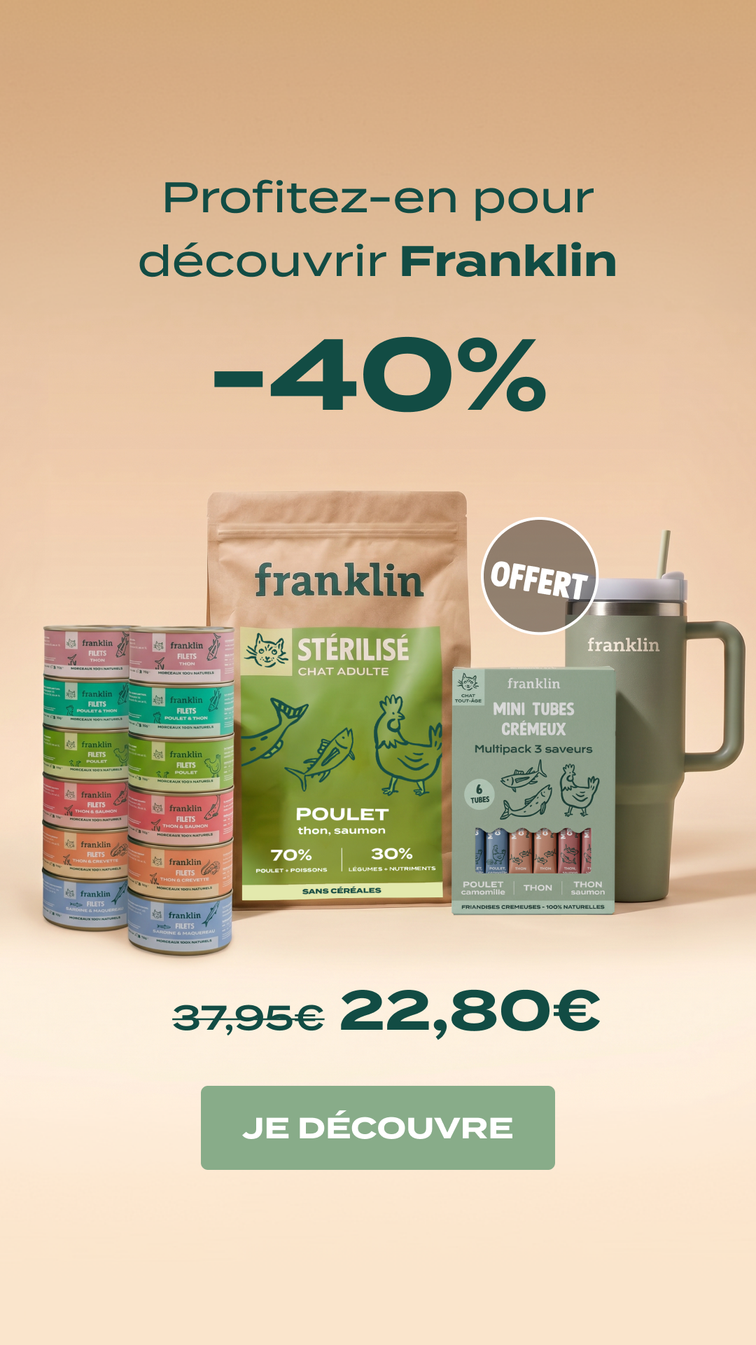Franklin Pet Food Facebook ad