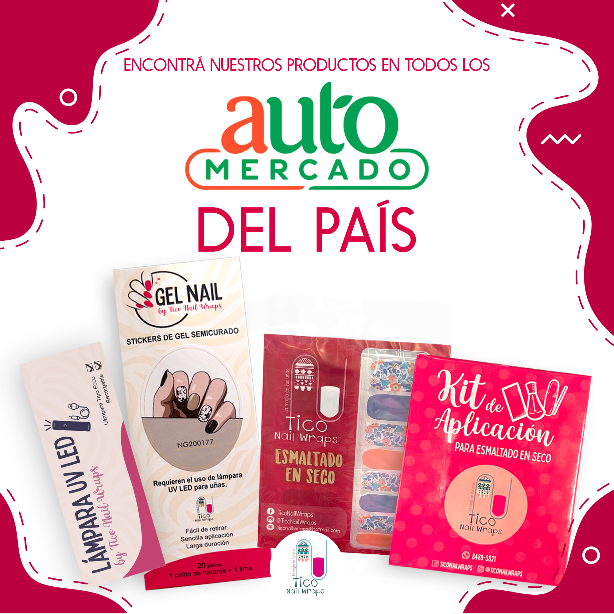TICO NAIL WRAPS Facebook ad