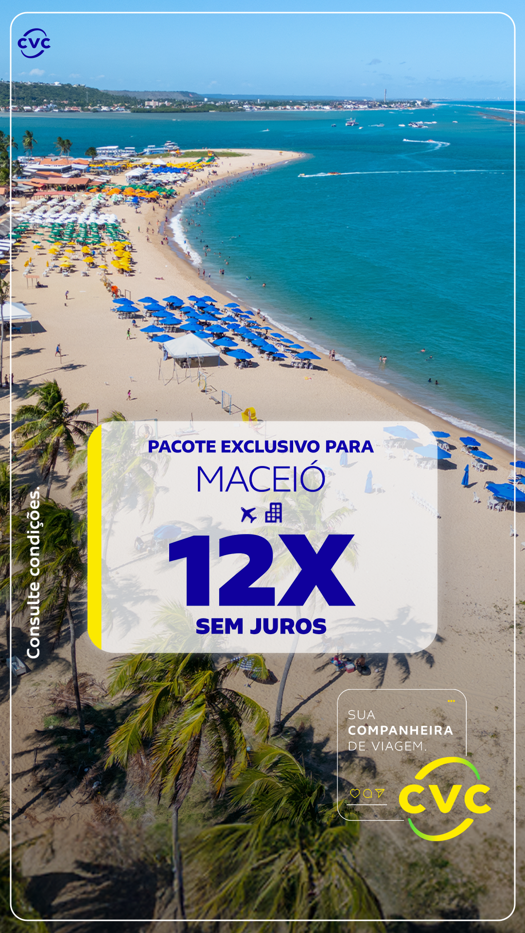 CVC Viagens Facebook ad