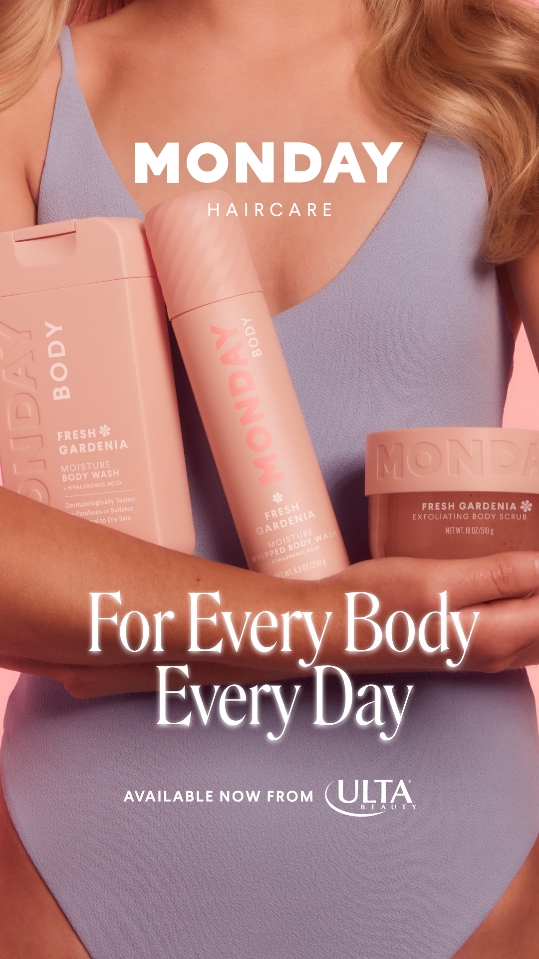 MONDAY Haircare Facebook ad
