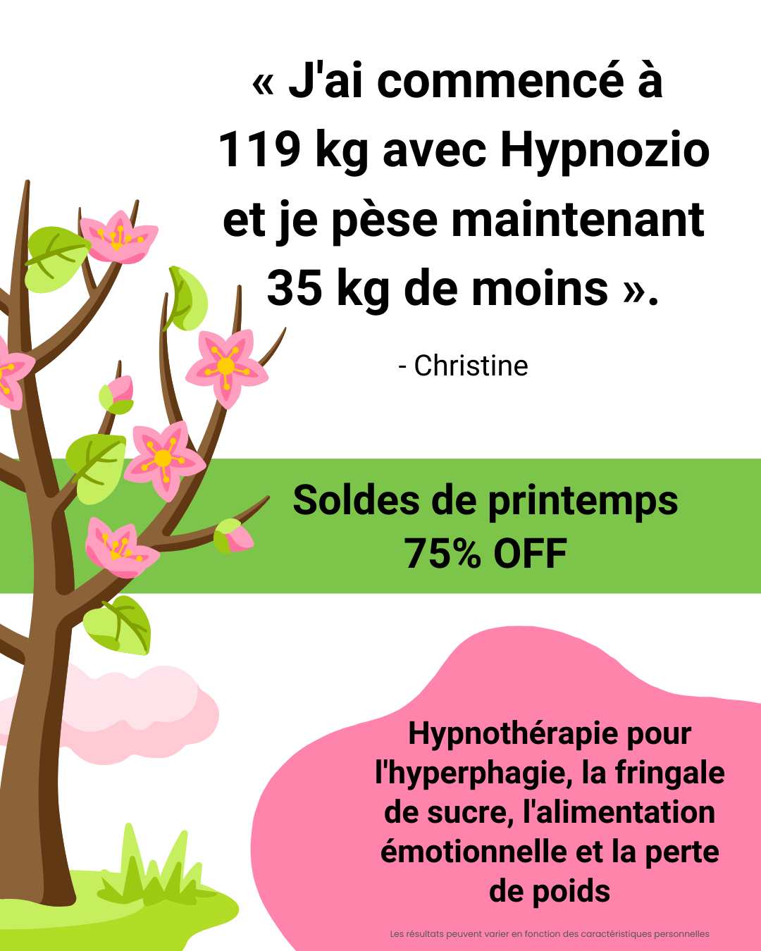 Hypnozio: power of hypnotherapy Facebook ad