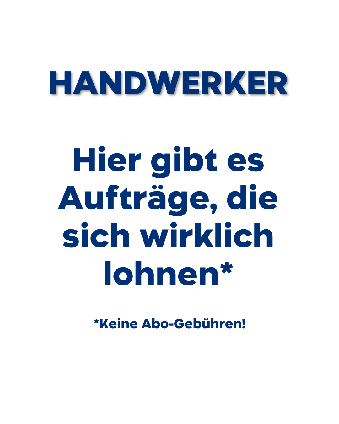 Einfach-zum-auftrag.de Facebook ad: Hier gibt es Aufträge!