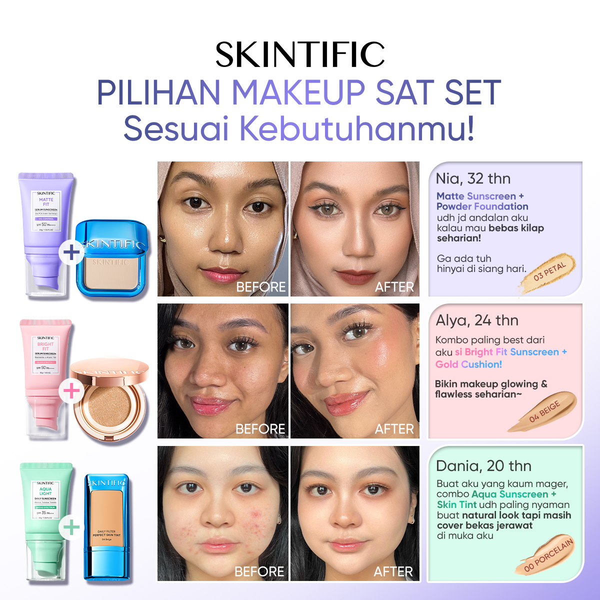 Skintific Facebook ad