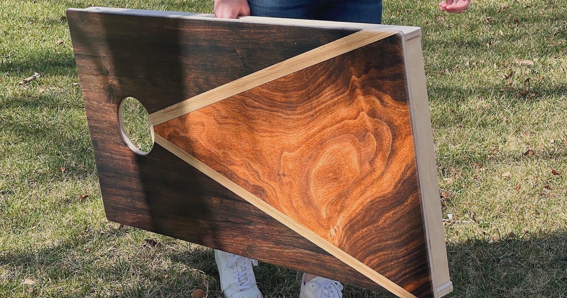 The Cornhole Cave - Wichita, KS Facebook ad: Wichita’s One-Stop Cornhole Shop!
