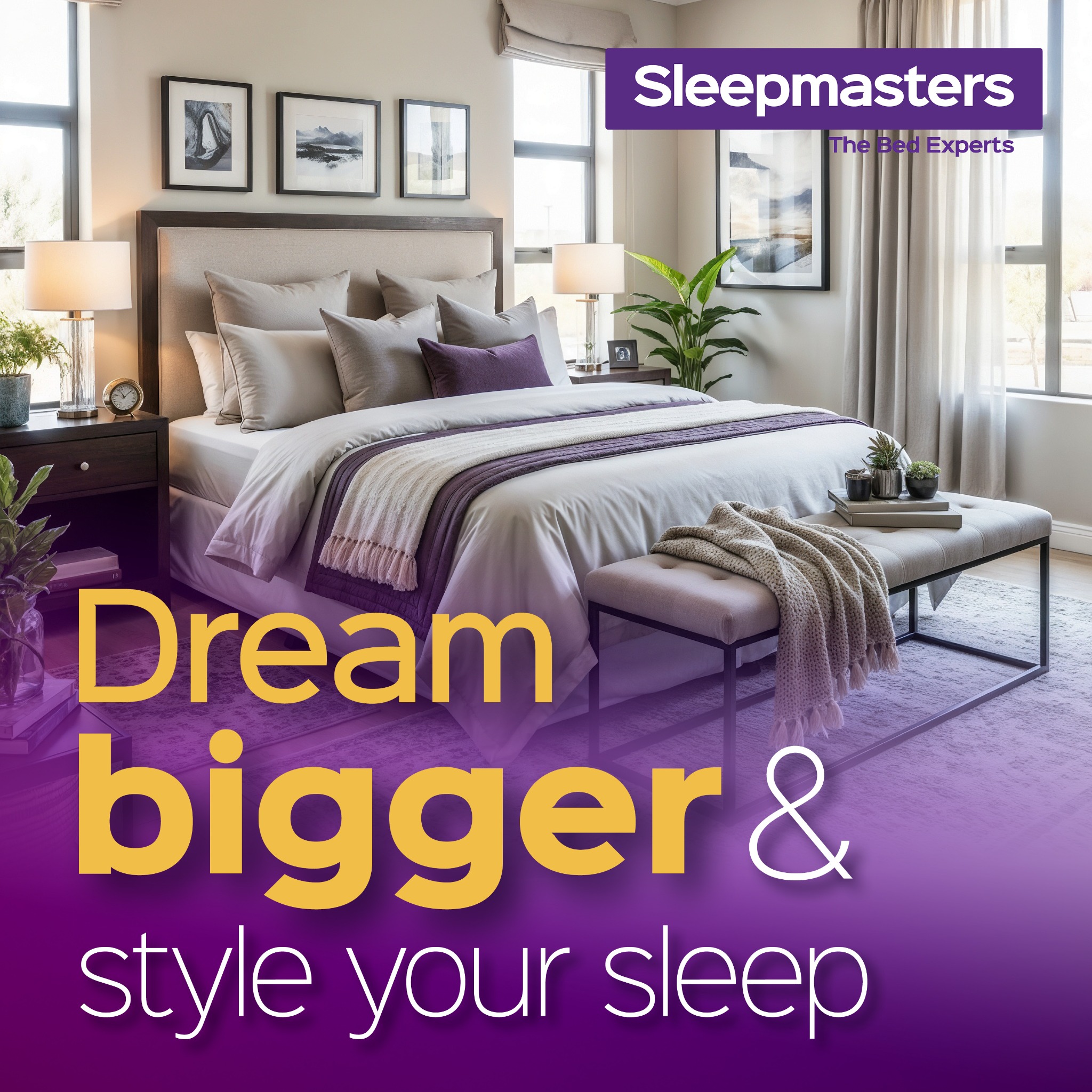 Sleepmasters Facebook ad