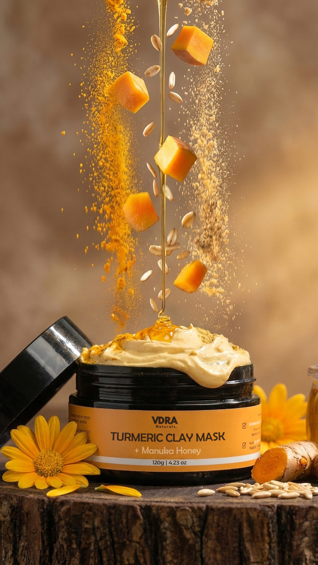 VDRA Naturals - Ayurvedic Skincare Facebook ad