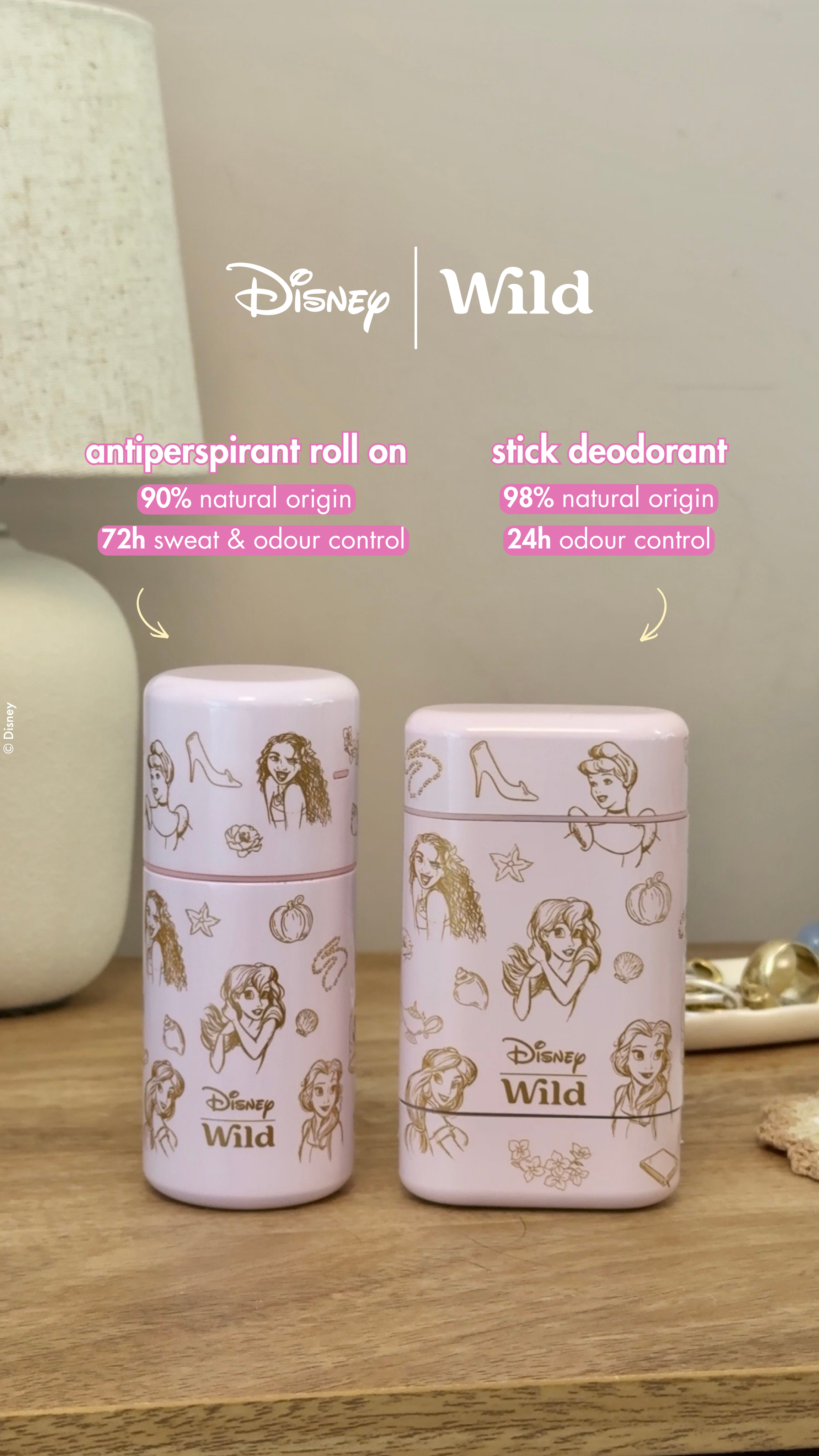 Wild Facebook ad: Iconic Disney cases. 100% Wild.