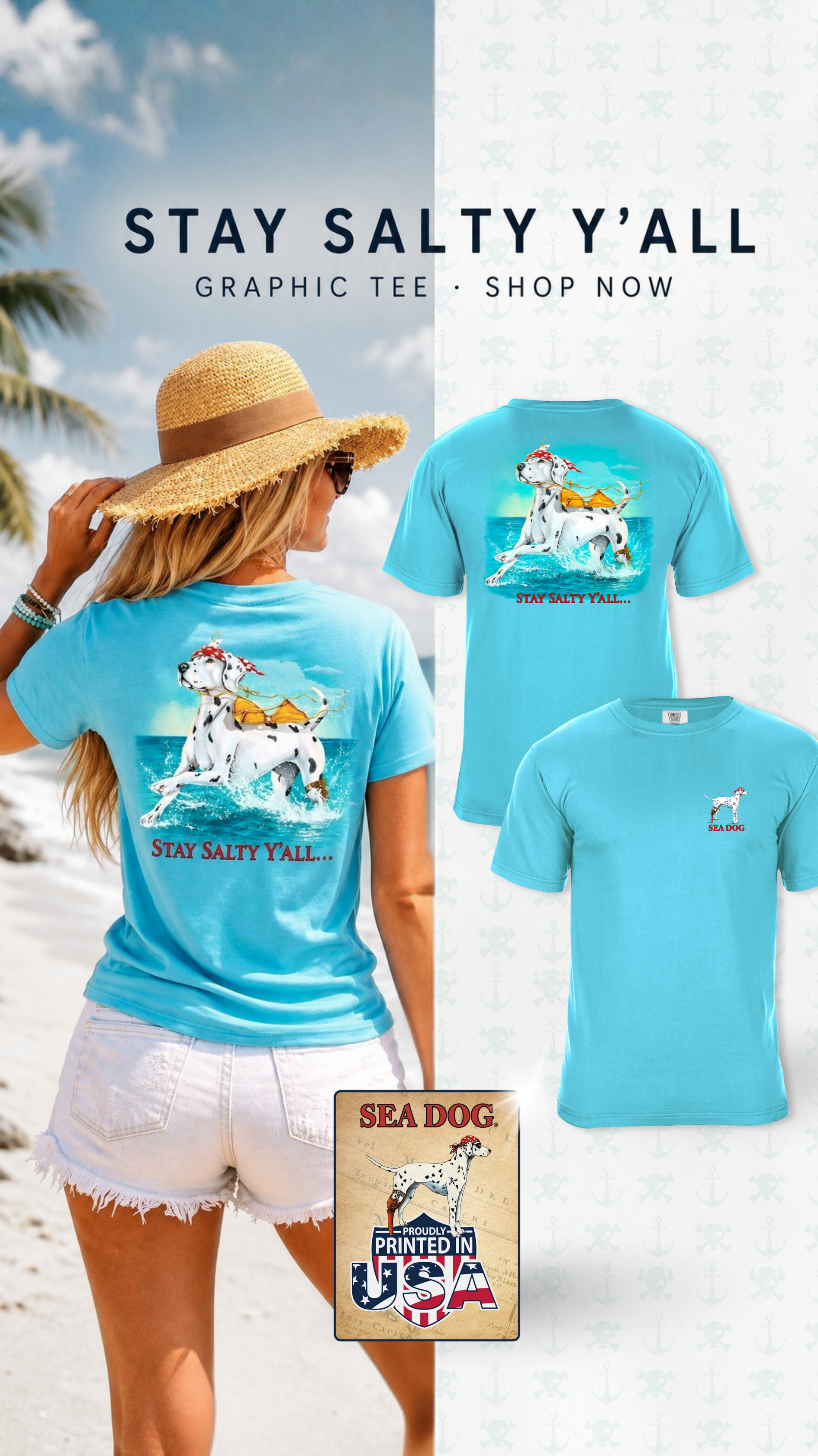 Sea Dog T-Shirts Facebook ad