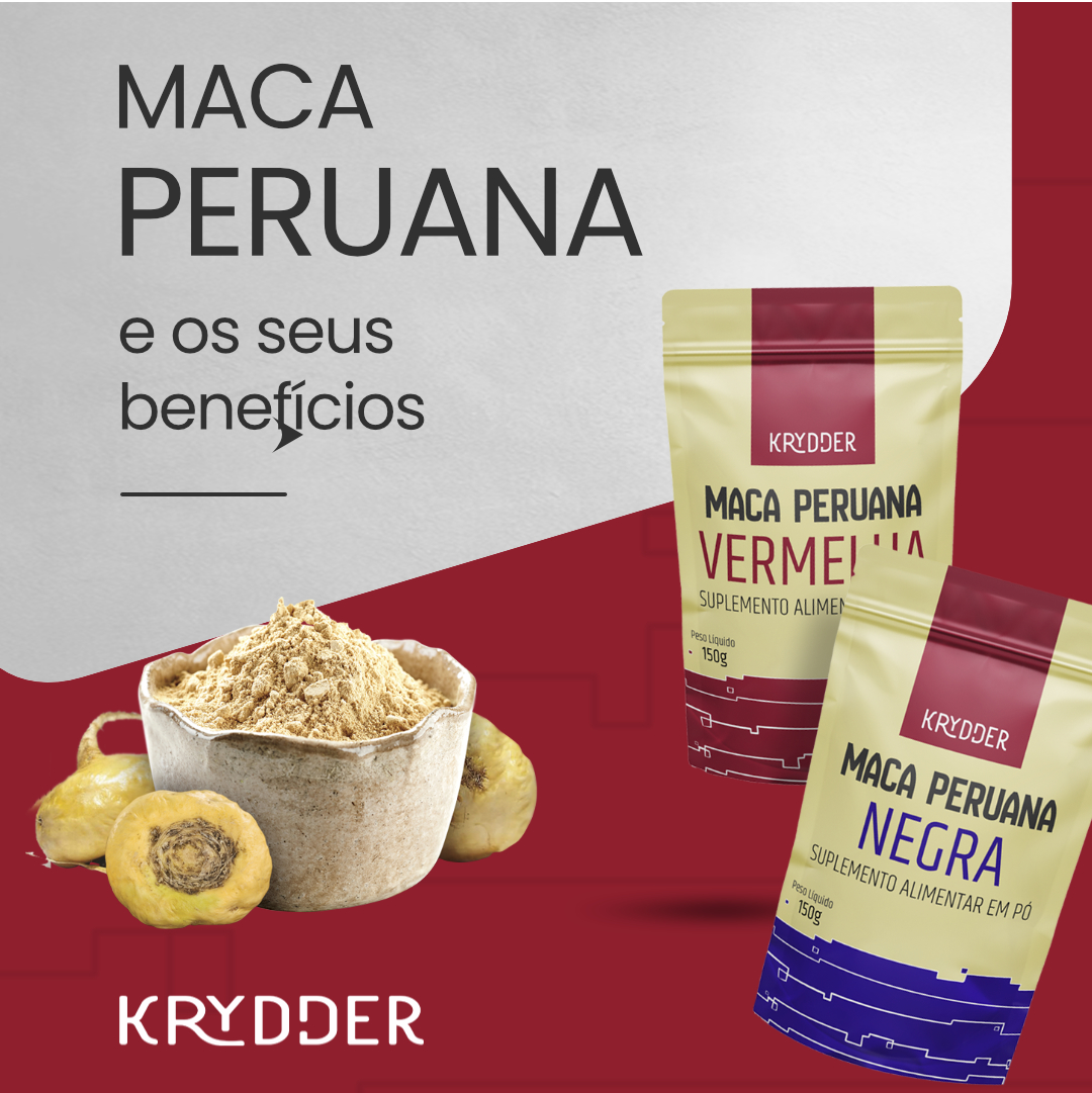 Krydder Facebook ad: Descubra o poder da Maca Peruana