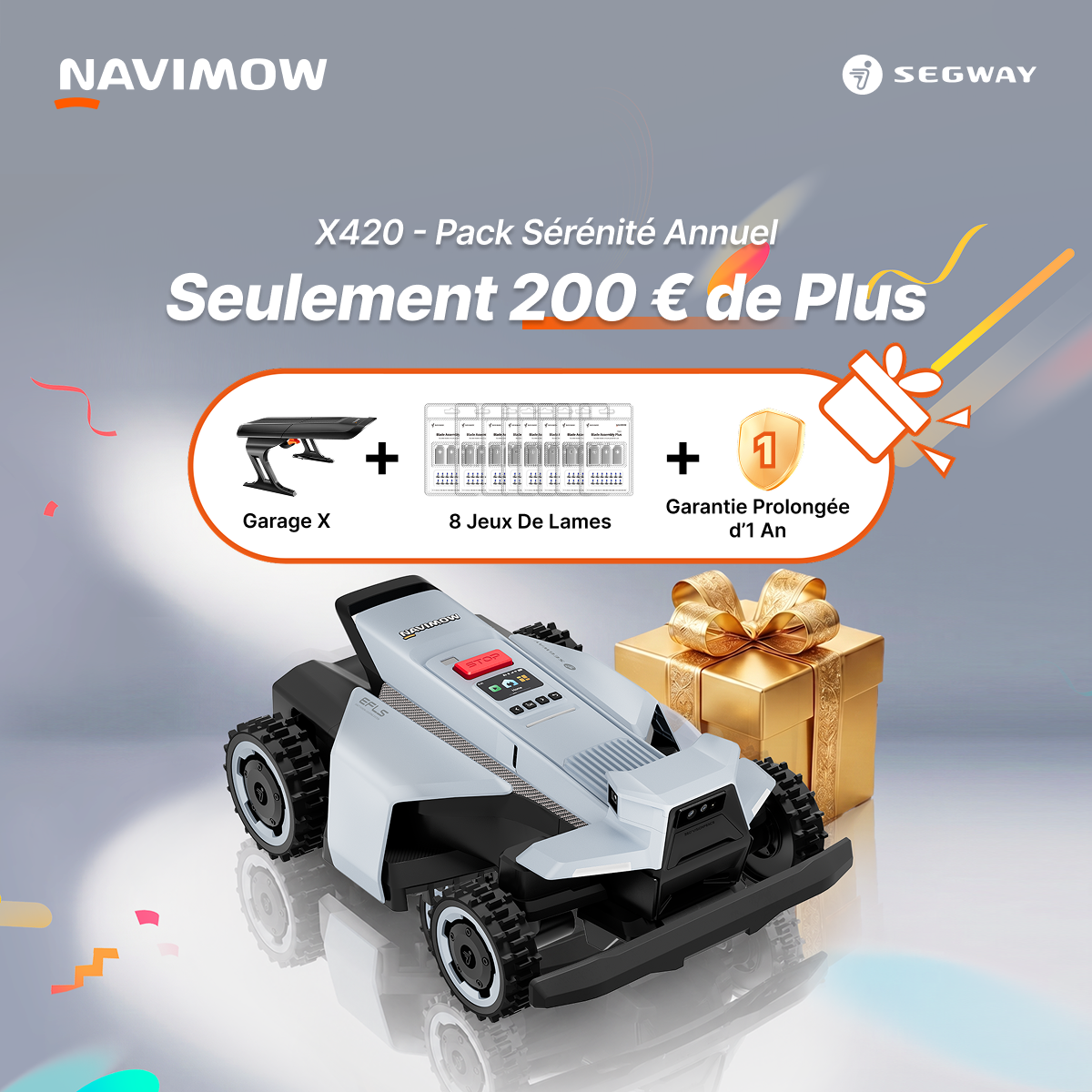 Segway Navimow FR Facebook ad