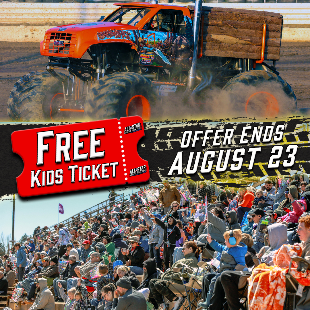 All Star Monster Truck Tour Facebook ad