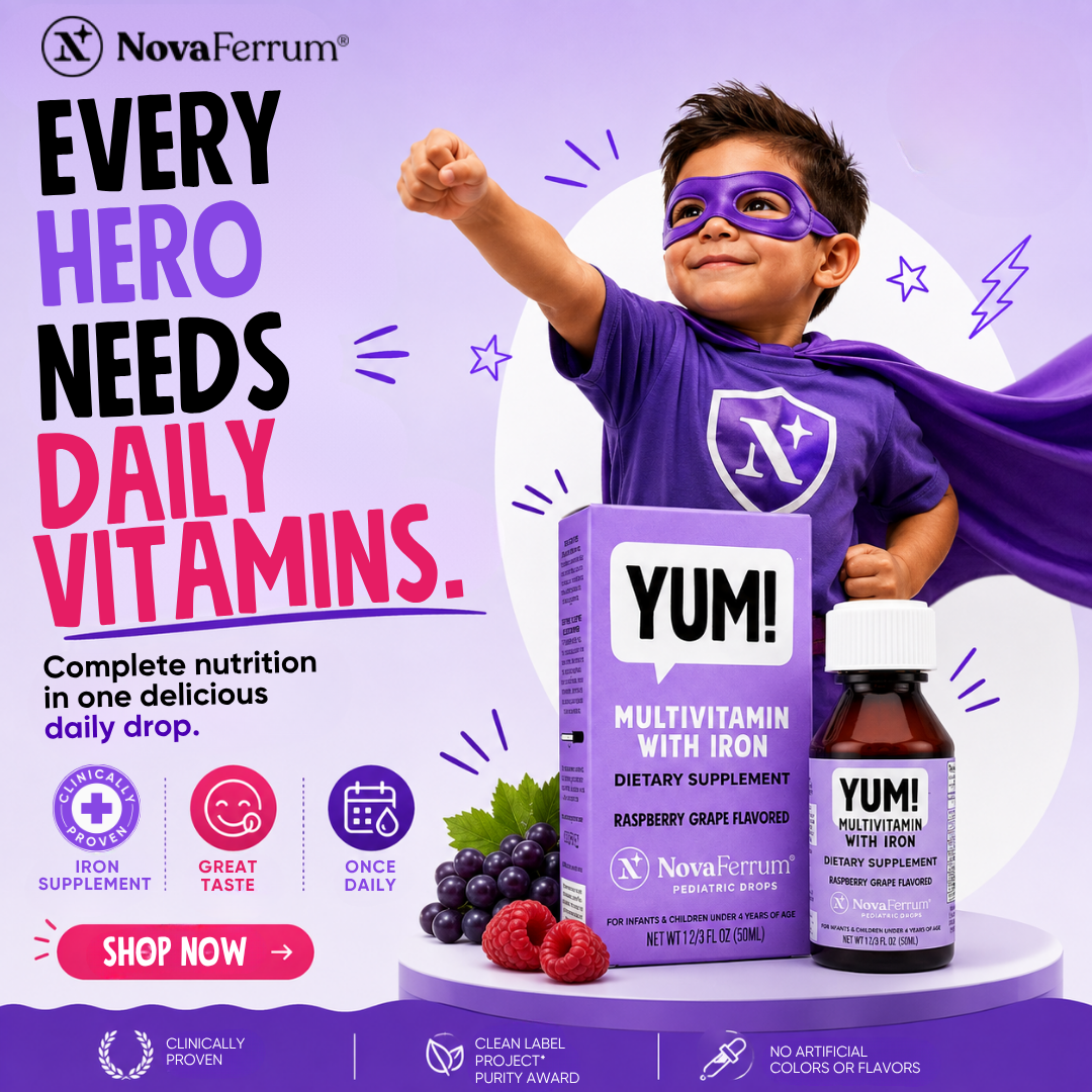 NovaFerrum - Iron Supplements for the Whole Family Facebook ad
