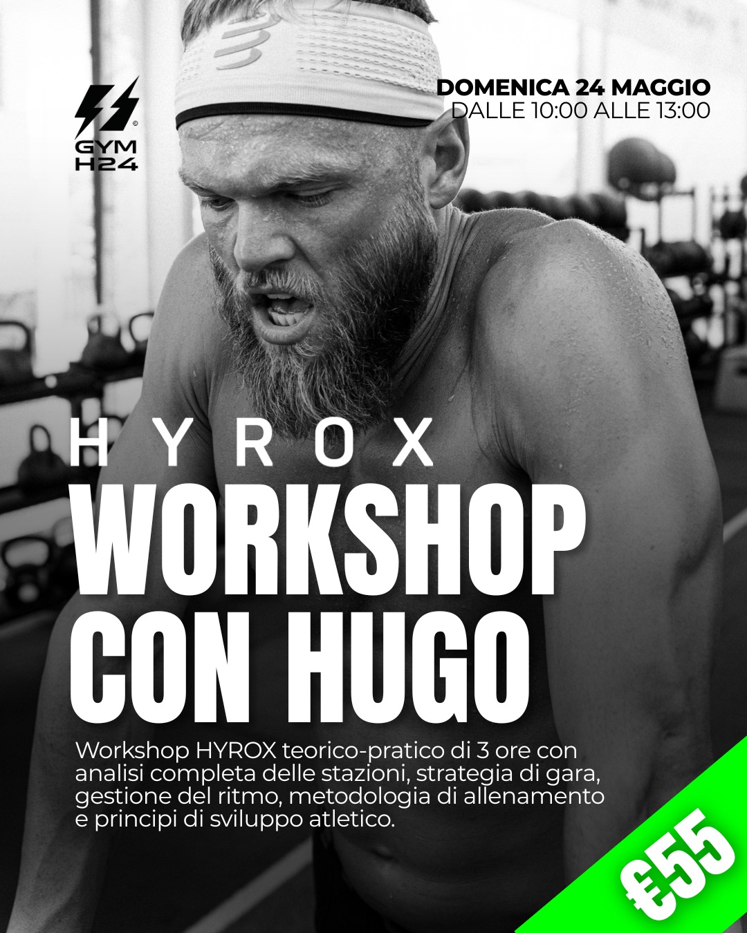 RavennaGymh24 Facebook ad: Domenica 24 maggio, Workshop di 3 ore con…