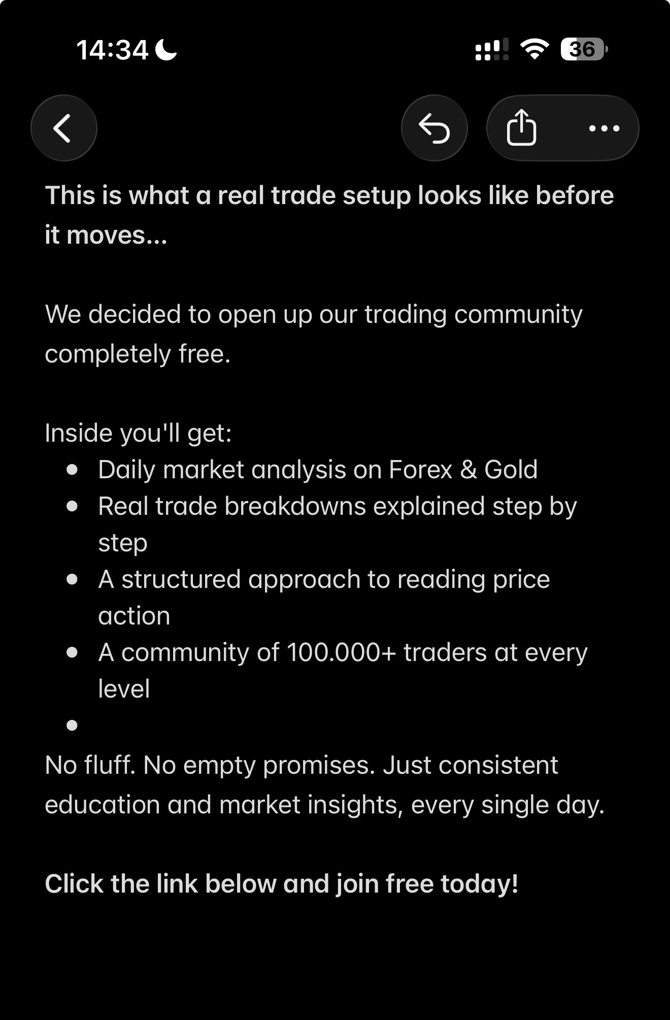 Casper Trades Facebook ad: Get Started Today!