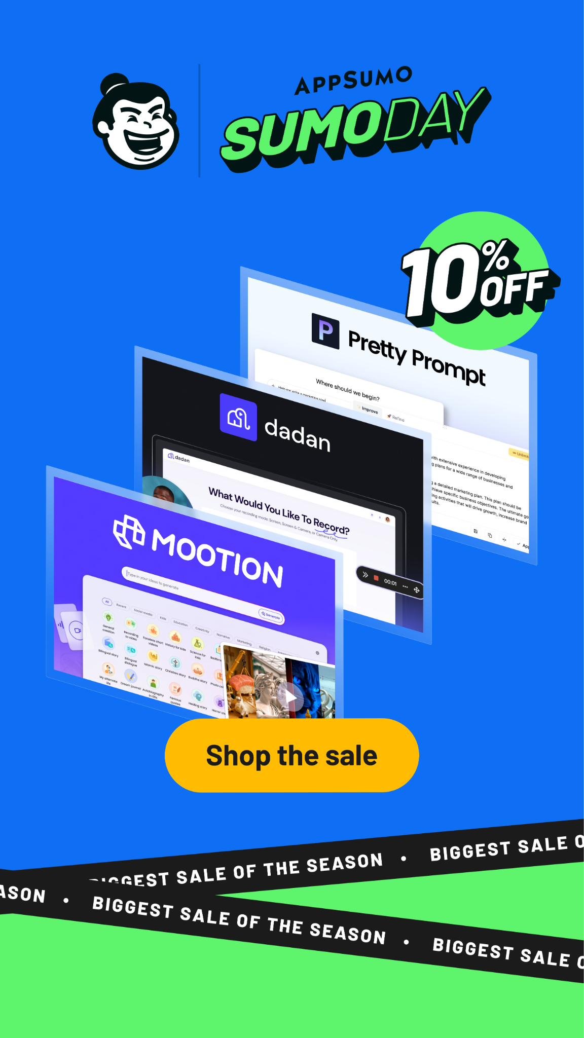 AppSumo Facebook ad