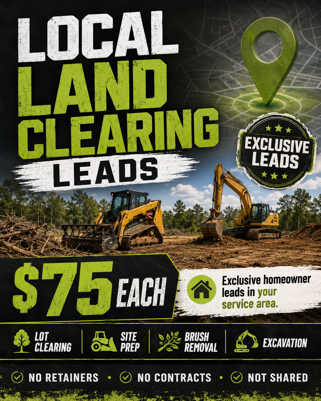 Exclusive Dirtwork Leads Facebook ad
