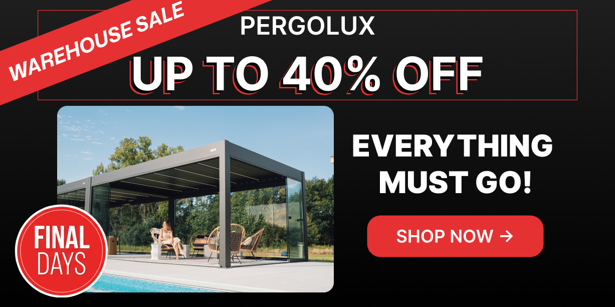pergolux.au Facebook ad: Final Days: Save Up to 40%