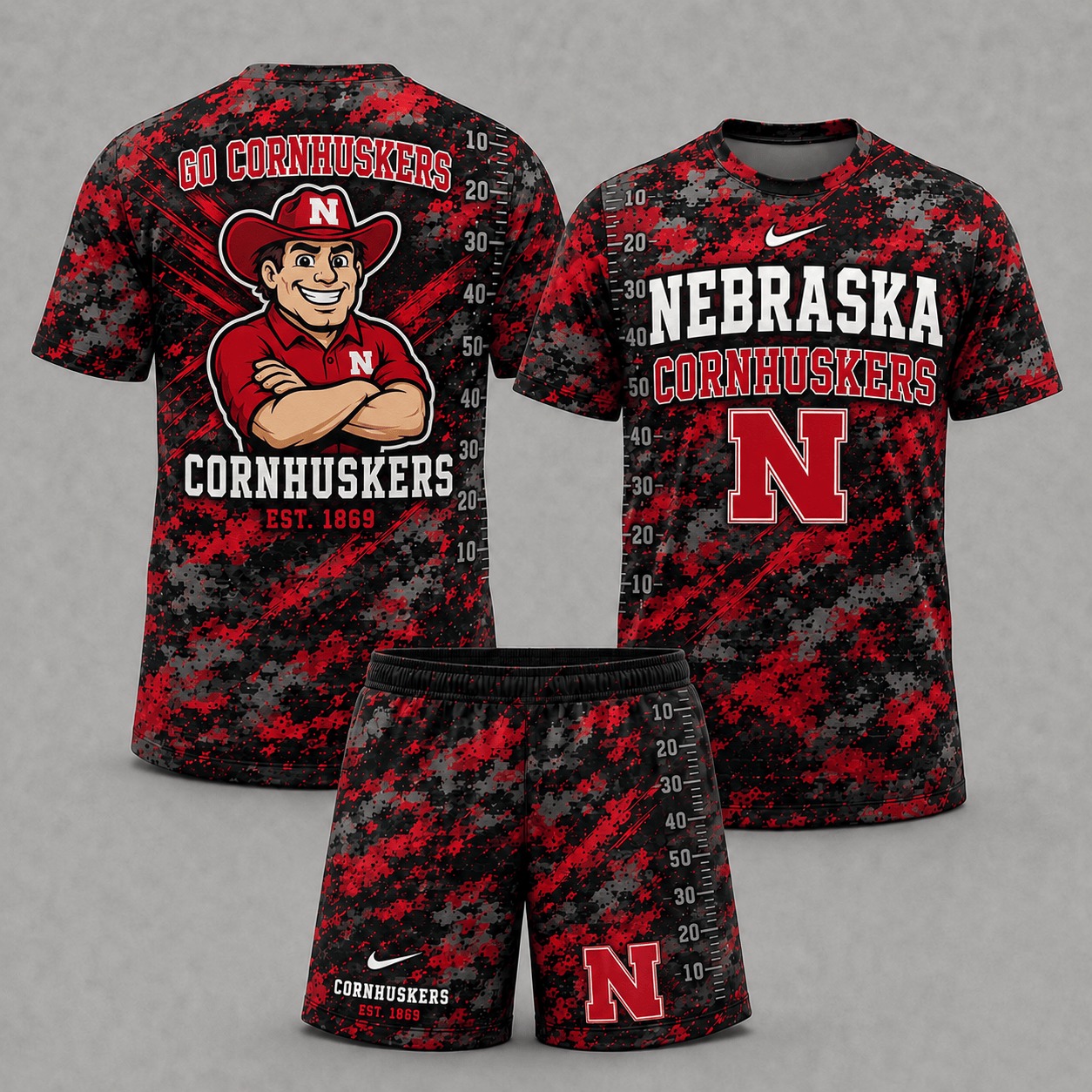 Gamedaygarment Facebook ad: Your game-day look deserves an upgrade.