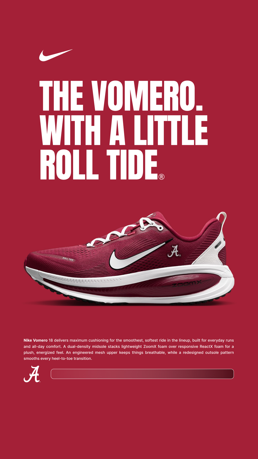 University of Alabama Athletics Facebook ad from Aug 1, 2026