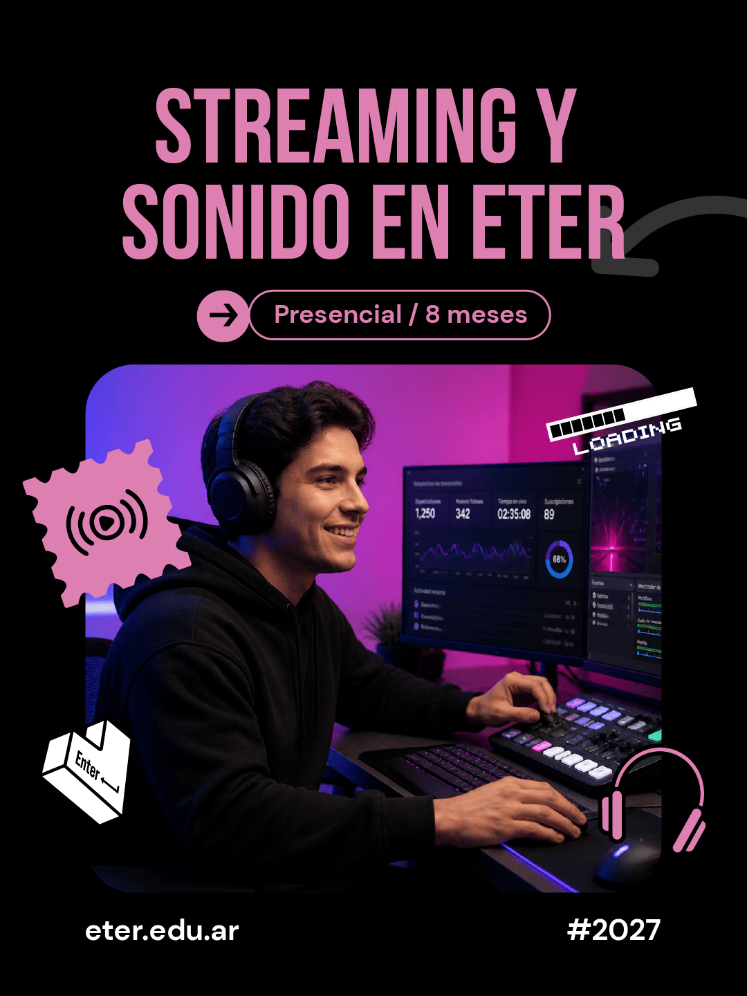 ETER Escuela de Comunicación Facebook ad