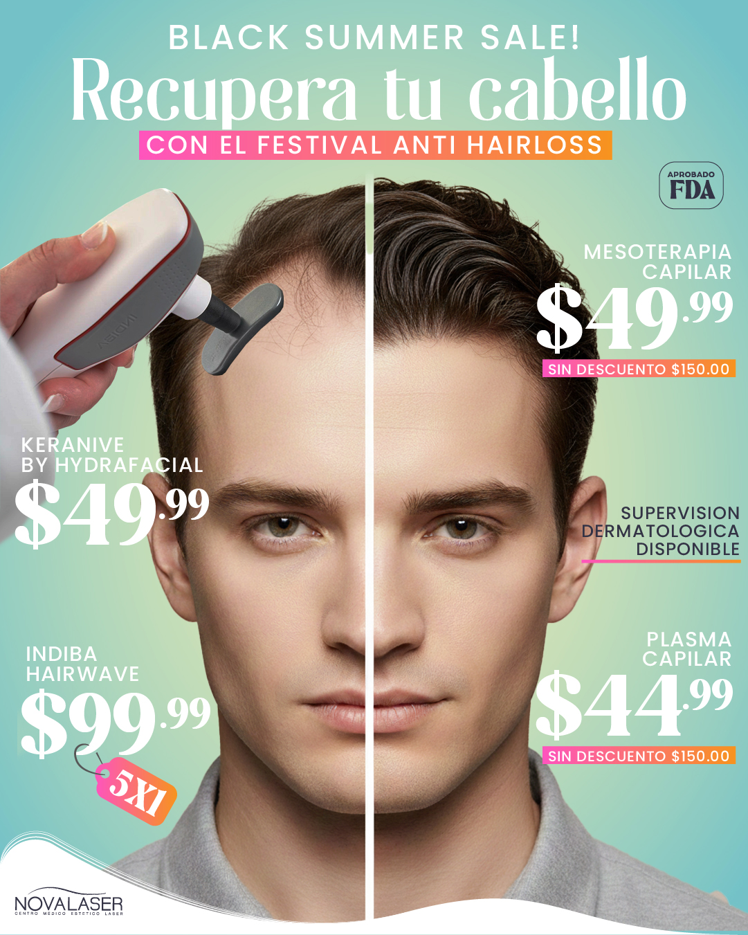 Novalaser Facebook ad
