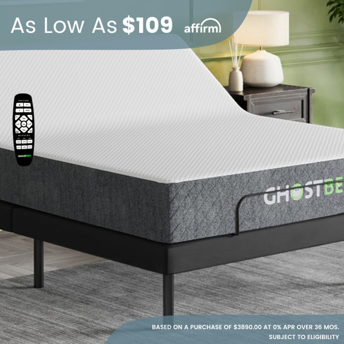 GhostBed Facebook ad