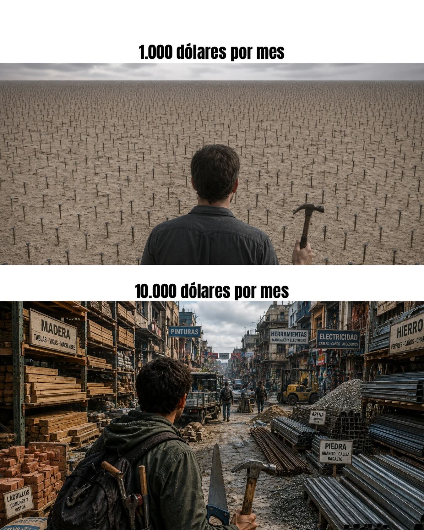 Pleno Emprendo Facebook ad: Cuando la única herramienta que tenés es un…