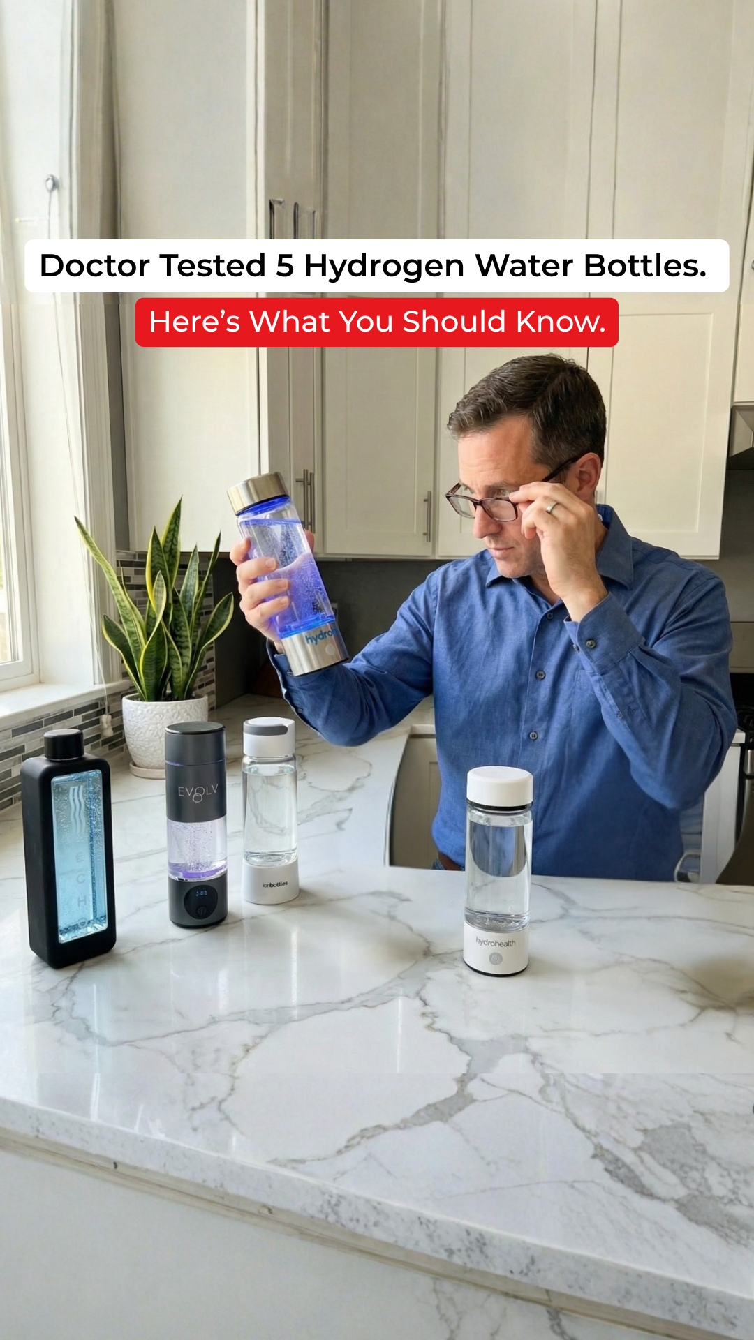 The Hydrogen Water Magazine Facebook ad