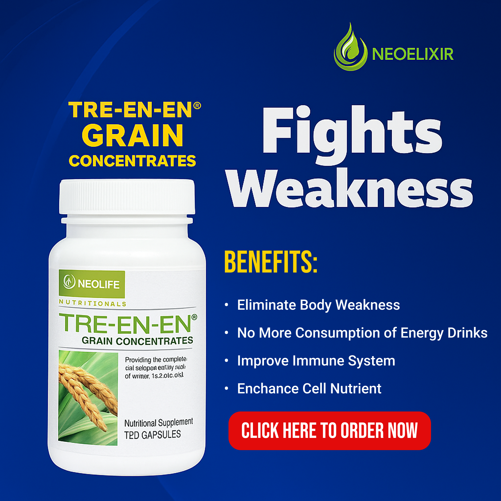 NeoElixir Facebook ad: Want to get rid of body weakness? check this out